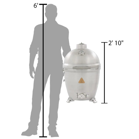 Blaze 20-Inch Cast Aluminum Kamado Grill - BLZ-20-KAMADO image 1