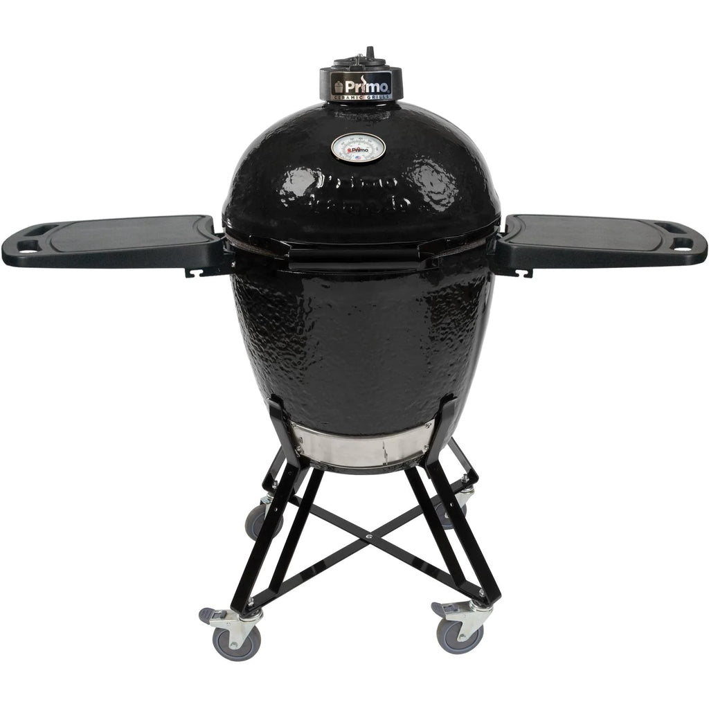 Primo All-In-One Ceramic Kamado Grill With Cradle & Side Shelves - 773 image 0