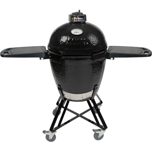 Primo All-In-One Ceramic Kamado Grill With Cradle & Side Shelves - 773 image 0