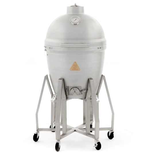 Blaze 20-Inch Cast Aluminum Kamado Grill With Stainless Steel Cart - BLZ-20-KAMADO image 0