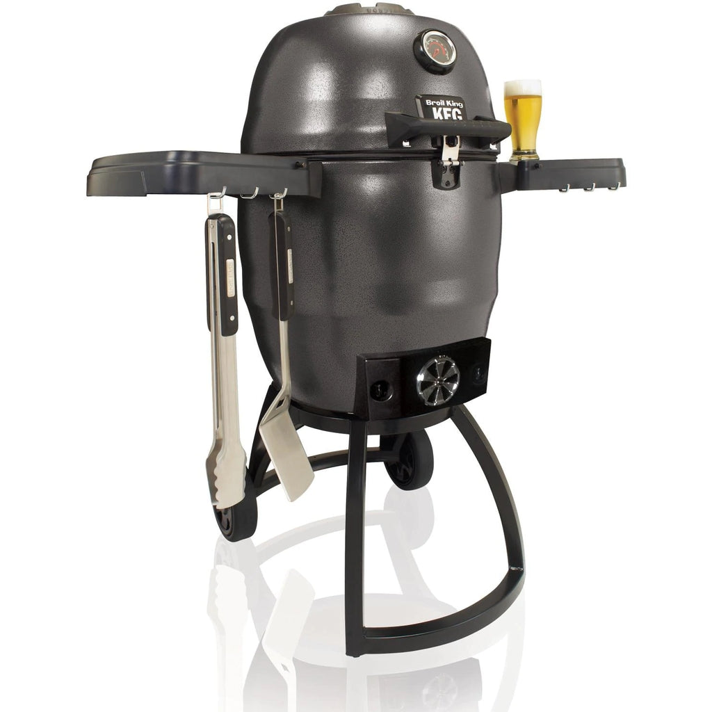 Broil King Keg 5000 Steel Charcoal Kamado Grill - Gray image 3