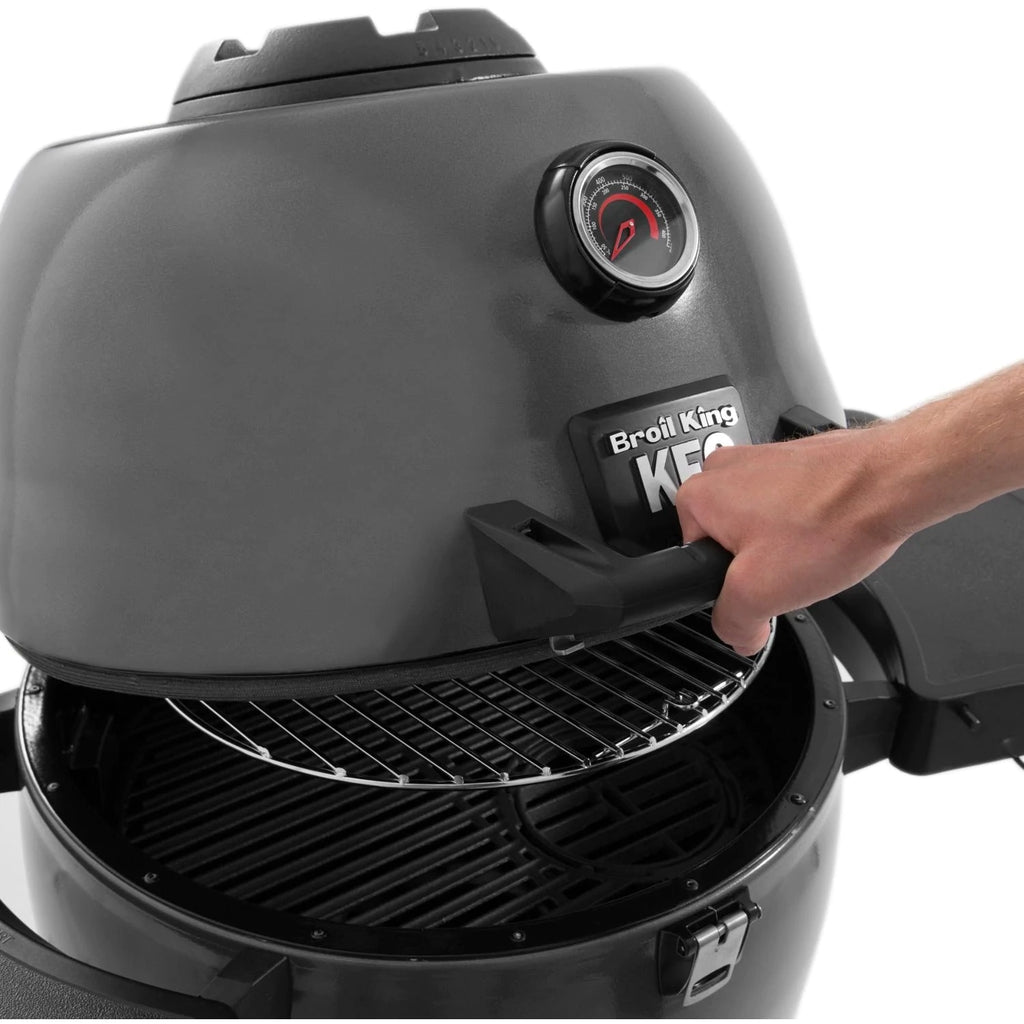 Broil King Keg 5000 Steel Charcoal Kamado Grill - Gray image 12