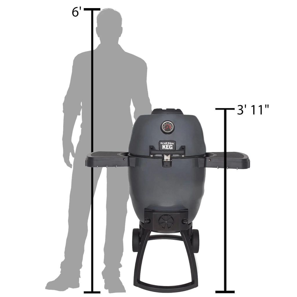 Broil King Keg 5000 Steel Charcoal Kamado Grill - Gray image 1