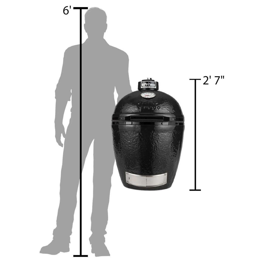 Primo Large Round Ceramic Kamado Grill - 771 image 1