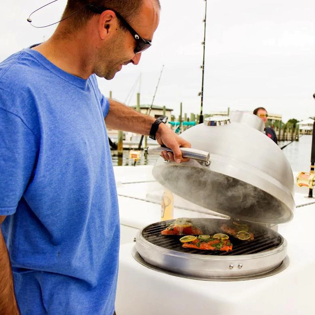 Blaze 20-Inch Cast Aluminum Kamado Grill - BLZ-20-KAMADO image 2