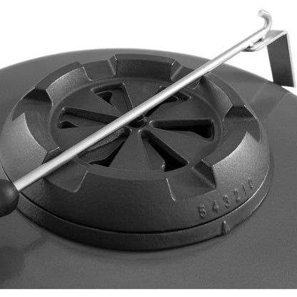Broil King Keg 5000 Steel Charcoal Kamado Grill - Gray image 6