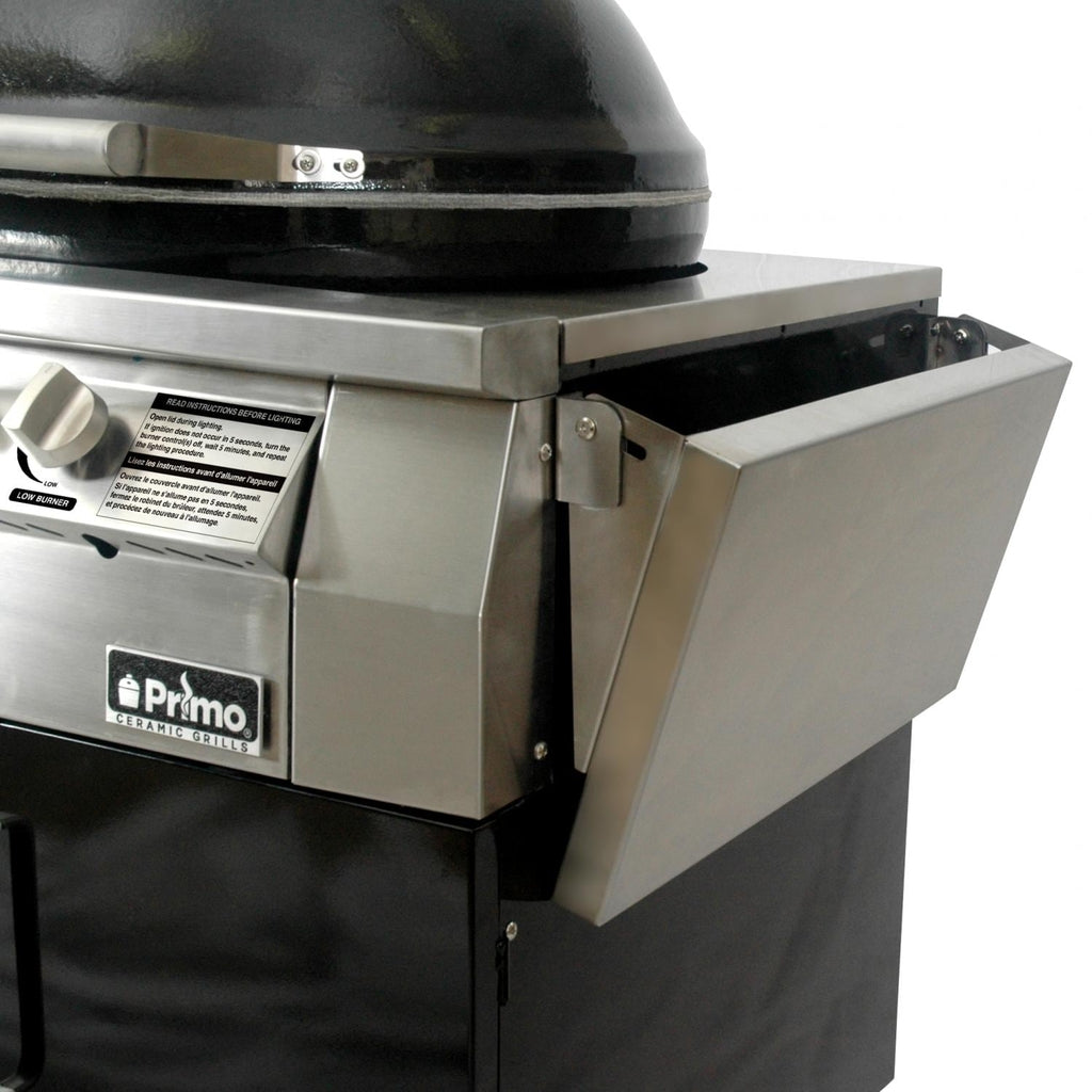 Primo Oval G420 36-Inch Ceramic 4-Burner Kamado Natural Gas Grill (Ships As Propane With Conversion Fittings) - G420C-N