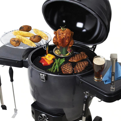 Broil King Keg 5000 Steel Charcoal Kamado Grill - Gray image 4