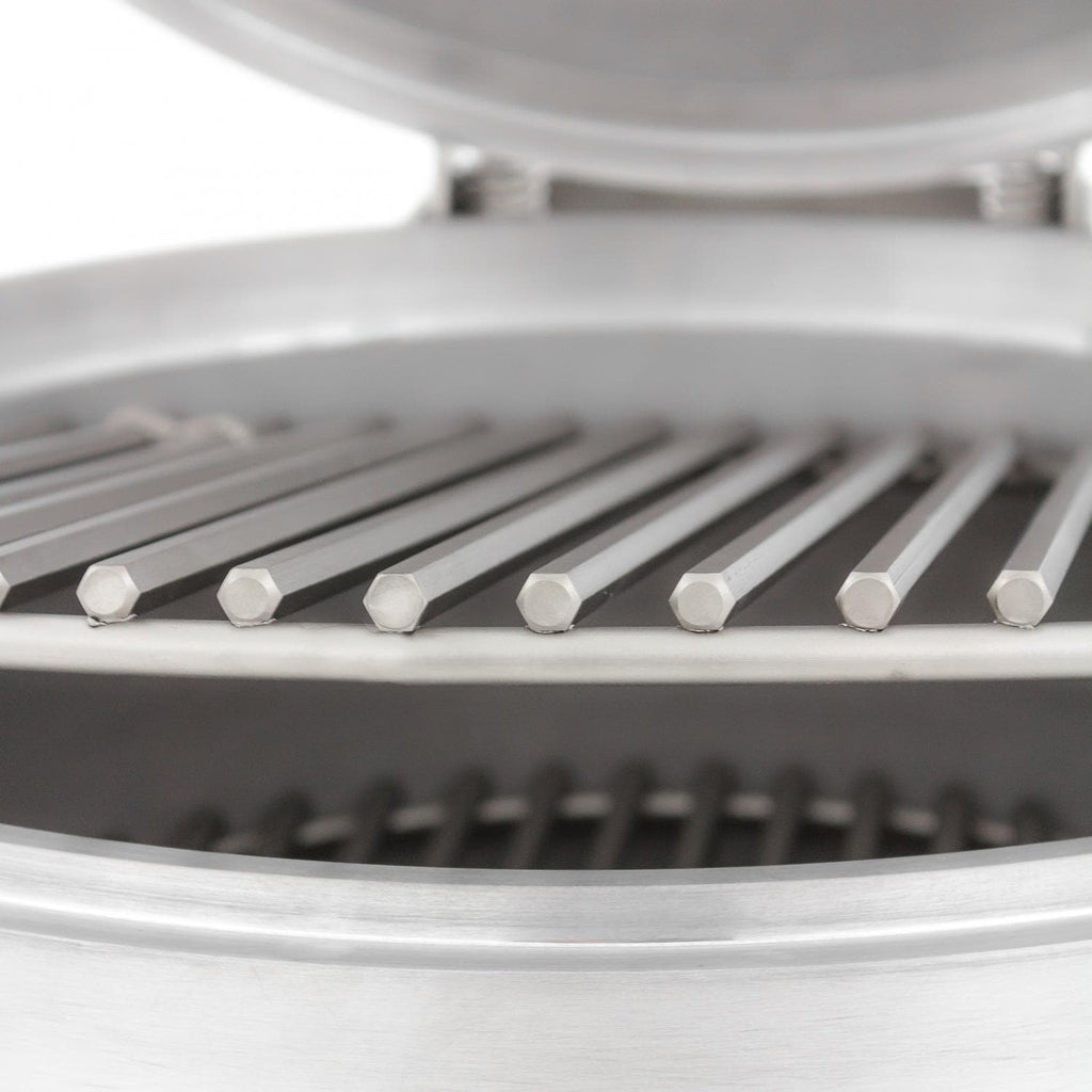 Blaze 20-Inch Cast Aluminum Kamado Grill With Stainless Steel Cart & Tool Hook Shelves - BLZ-20-KAMADO image 6