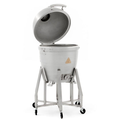 Blaze 20-Inch Cast Aluminum Kamado Grill With Stainless Steel Cart - BLZ-20-KAMADO image 4